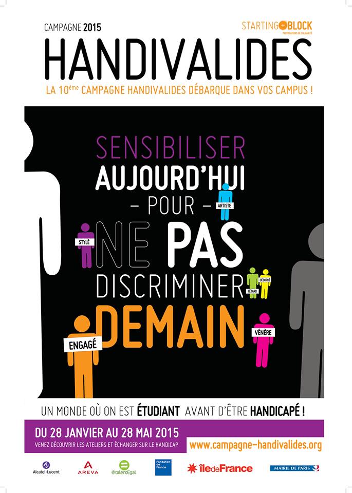 Affiche de la Journe Handivalide 2015